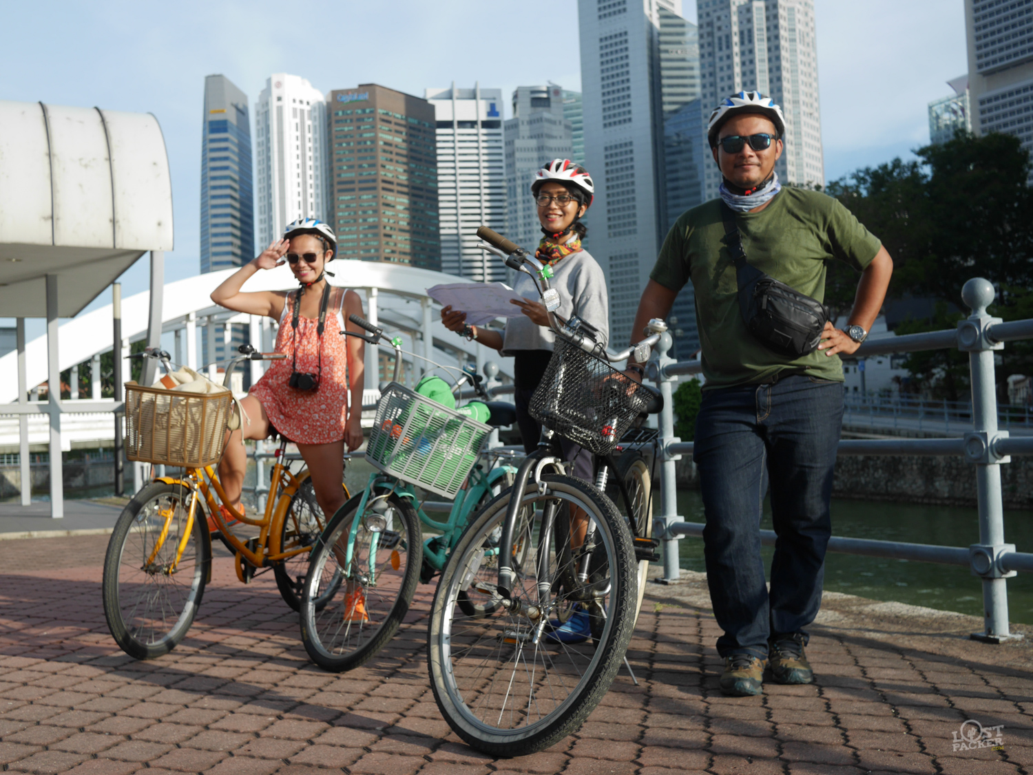 Siap Sepedahan di Singapore