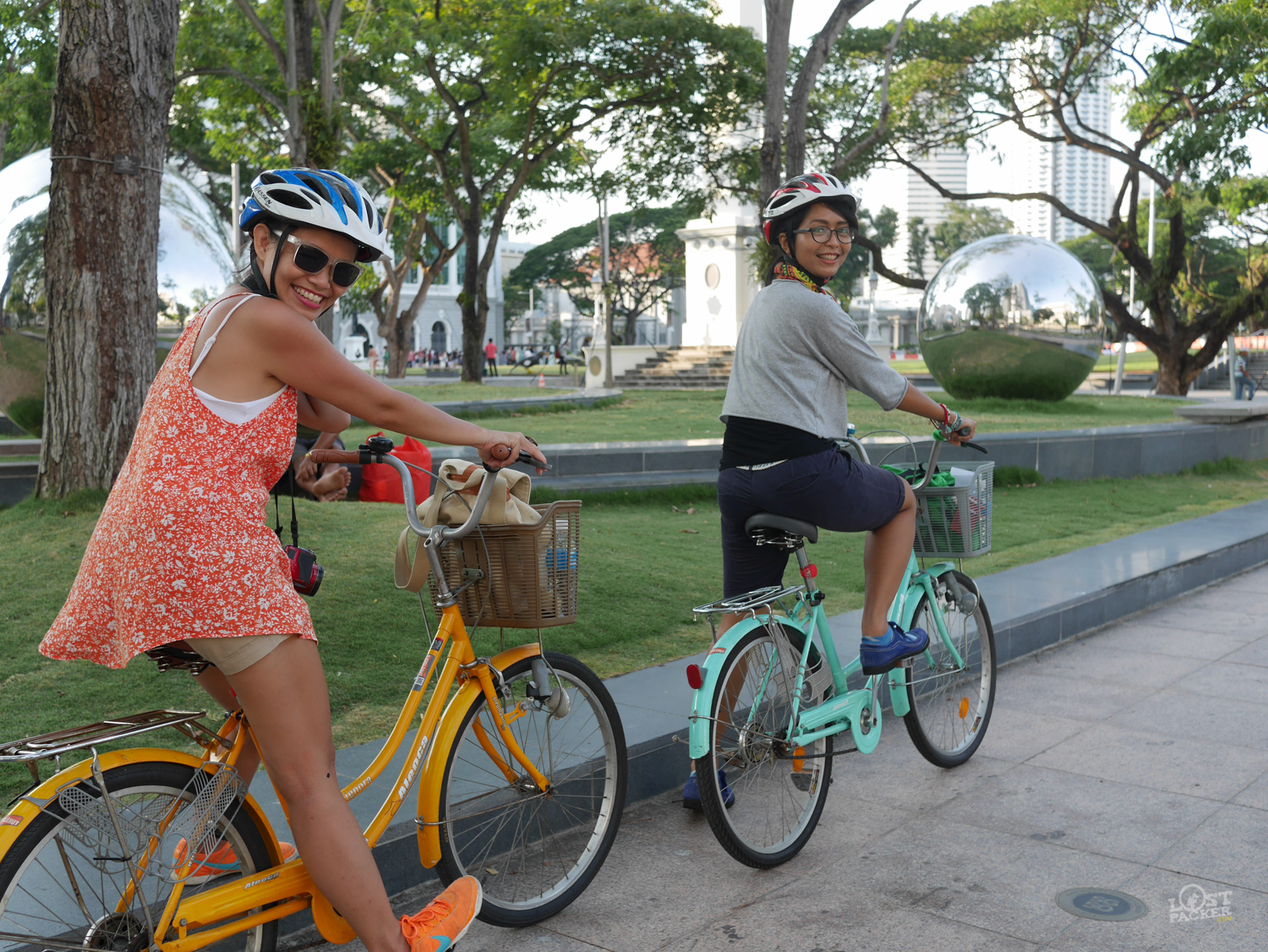Bersiap Sepedahan di Singapore